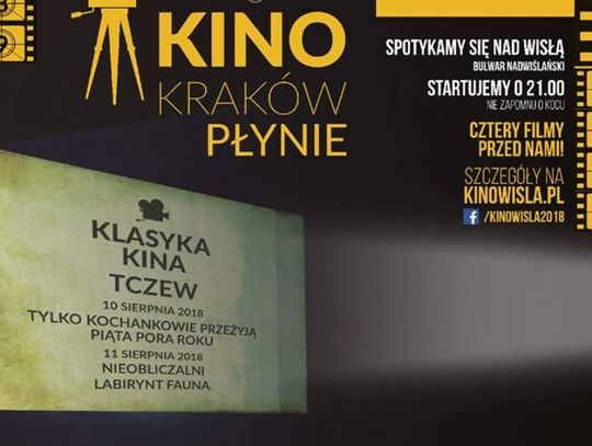 Kino pod chmurką już w najbliższy piątek i sobotę na tczewskim bulwarze! 