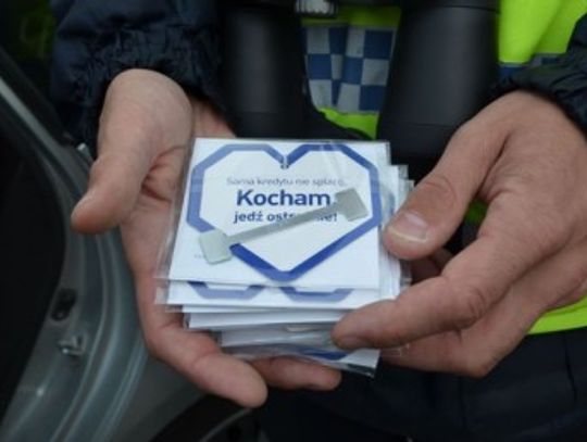 "Kochasz? Powiedz STOP Wariatom Drogowym" - akcja w Tczewie