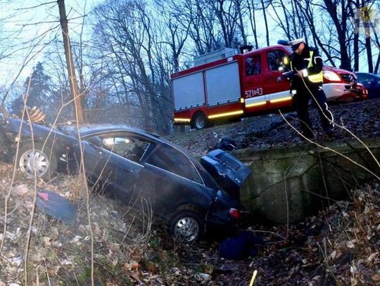 Kolejny poważny wypadek na "berlince". Powodem znów brawurowe wyprzedzanie