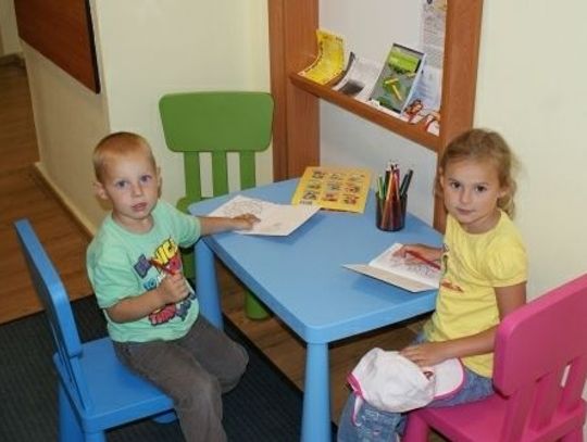 Kolorowa poczekalnia dla maluchów 