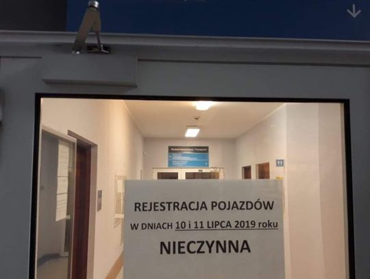 Komunikat starosty nt. trybu rejestracji pojazdów