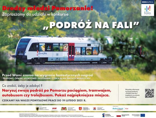 Konkurs plastyczny „Podróż na FALI”