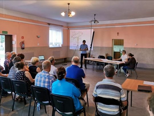 Konsultacje społeczne burmistrza w Gręblinie
