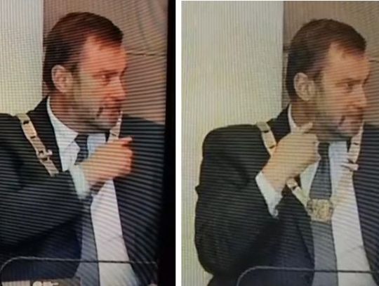 Kontrowersje na sesji Rady Miasta w Tczewie. W czyim kierunku prezydent wykonał gest ścinania głowy?