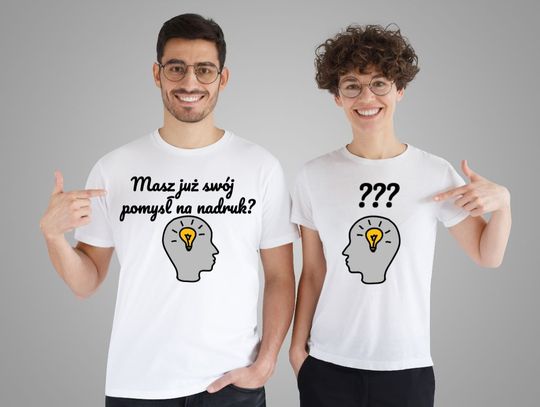 Koszulka z własnym nadrukiem — świetny pomysł na prezent dla bliskich