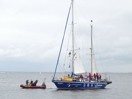 Kpt. Sodkiewicz już w Polsce. Rekordu nie ma, przeszkodził lód