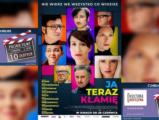 Kultura Dostępna w kinie Helios już w czwartek [Ja teraz kłamię]