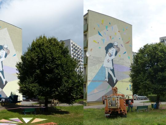 Lipa wyborcza przy muralu?