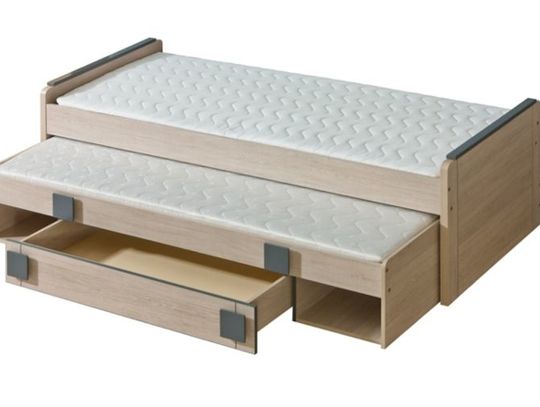 Łóżko dziecięce z pojemnikiem na pościel