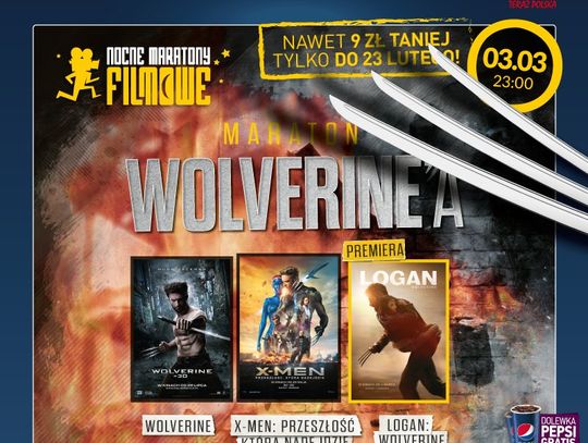 Maraton Wolverine’a w kinach Helios!