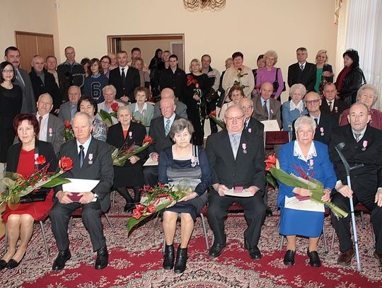 Medale za długoletnie pożycie