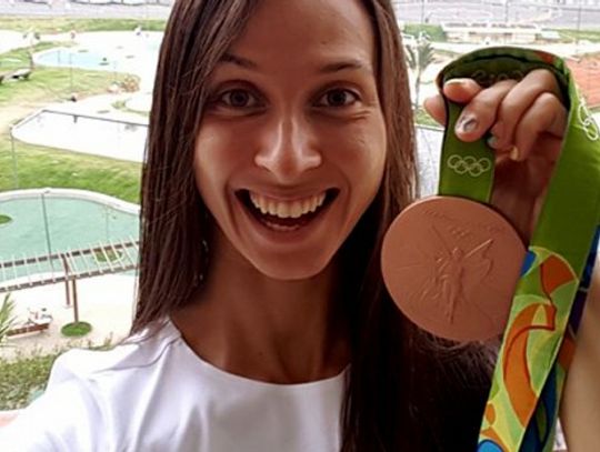 Medalistka z Rio już w domu. Jej tata pracuje w... Pelplinie