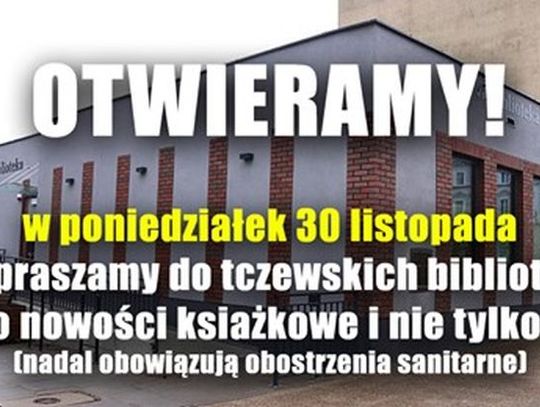 Miejska Biblioteka Publiczna będzie ponownie otwarta!