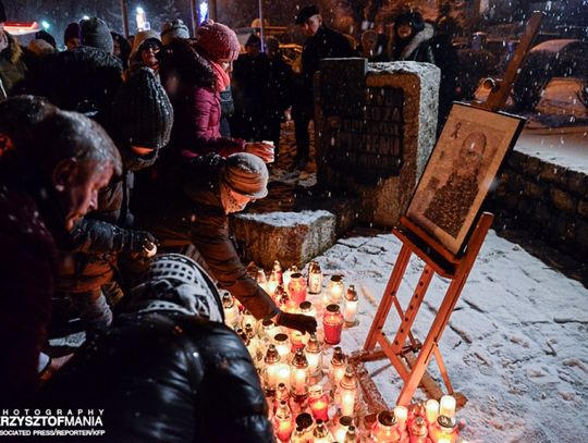 Mieszkańcy Gminy Pelplin modlili się za śp. prezydenta Pawła Adamowicza
