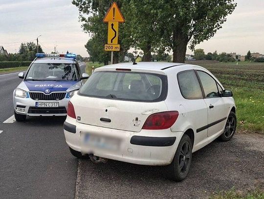Mieszkaniec powiatu sztumskiego zatrzymany w Tczewie. Jechał bez uprawnień i bez badań technicznych