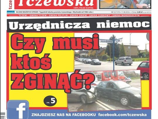 Minęły trzy miesiące, a nie zrobiono nic! W tym czasie 3 wypadki, 3 kolizje