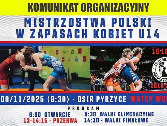 Mistrzostwa Polski Młodziczek U-14 w zapasach kobiet Mistrzostwa Polski Młodziczek U-14 w zapasach kobiet