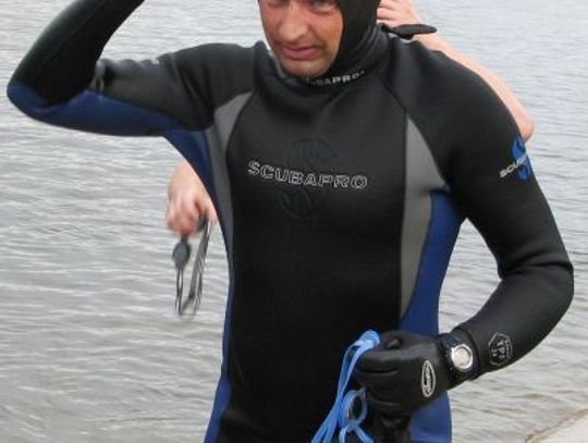 Morzem wpław -  próba naczelnika Szlagowskiego