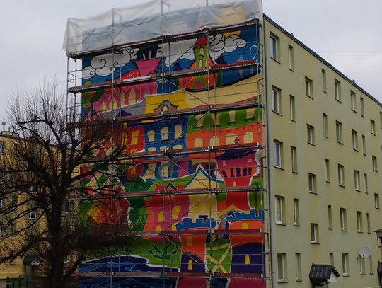 Mural już prawie gotowy!