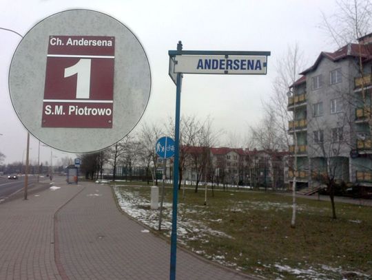 Na luzie: Piłkarz Ch. Andersen dziękuje za ulicę