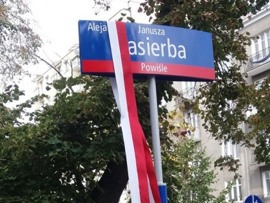 Na warszawskim Powiślu otwarto aleję ks. Janusza St. Pasierba