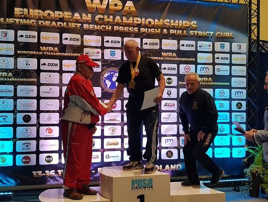 Nadal nie schodzi z podium! Tytuł mistrza Europy dla tczewianina – Józefa Bejgrowicza