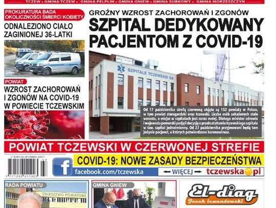 Najnowszy numer Gazety Tczewskiej już w sprzedaży. Najświeższe wiadomości z Tczewa i gmin naszego powiatu już w Twoim kiosku. Co w środku?