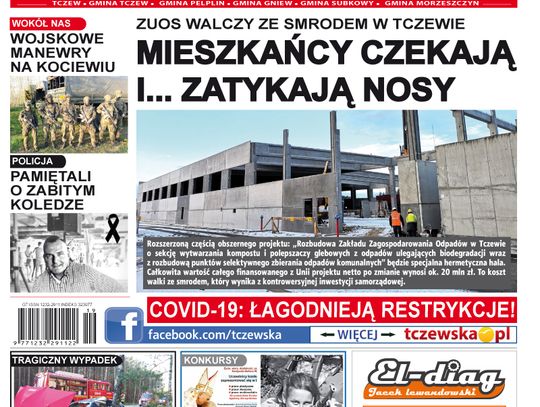 Najnowszy numer Gazety Tczewskiej już w sprzedaży. Świeże informacje z Tczewa i gmin naszego powiatu już w Twoim kiosku. Co w środku?