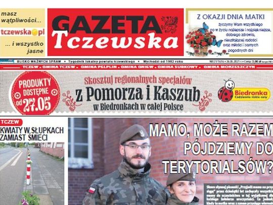 Najnowszy numer Gazety Tczewskiej już w sprzedaży. Świeże informacje z Tczewa i gmin naszego powiatu już w Twoim kiosku. Co w środku?