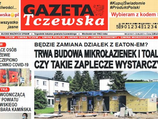 Najnowszy numer Gazety Tczewskiej już w sprzedaży. Świeże informacje z Tczewa i gmin naszego powiatu już w Twoim kiosku. Co w środku?