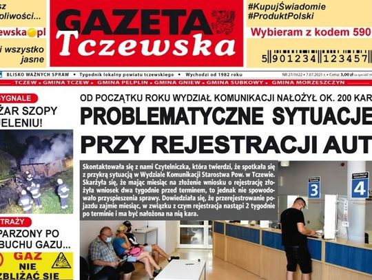 Najnowszy numer Gazety Tczewskiej już w sprzedaży. Świeże informacje z Tczewa i gmin naszego powiatu już w Twoim kiosku. Co w środku?