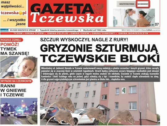 Najnowszy numer Gazety Tczewskiej już w sprzedaży. Świeże informacje z Tczewa i gmin naszego powiatu już w Twoim kiosku. Co w środku?