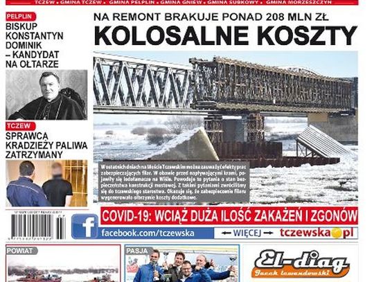 Najnowszy numer Gazety Tczewskiej już w sprzedaży! Świeże wiadomości z Tczewa i okolicznych gmin już w Twoim kiosku! Co w środku?