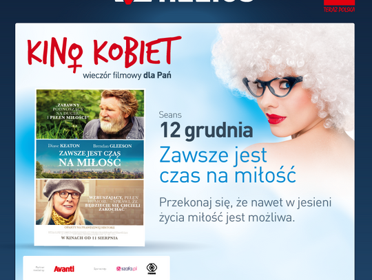 Nie przegap, dzisiaj Kino Kobiet w kinie Helios