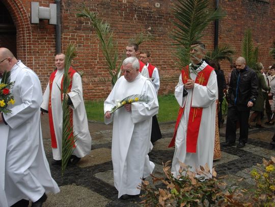 Niedziela Palmowa w tczewskiej farze (ZDJĘCIA)