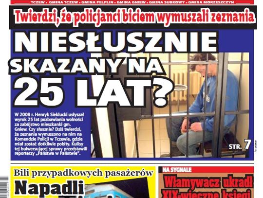 Niesłusznie skazany na 25 lat? Szokujący reportaż "Państwa w państwie"