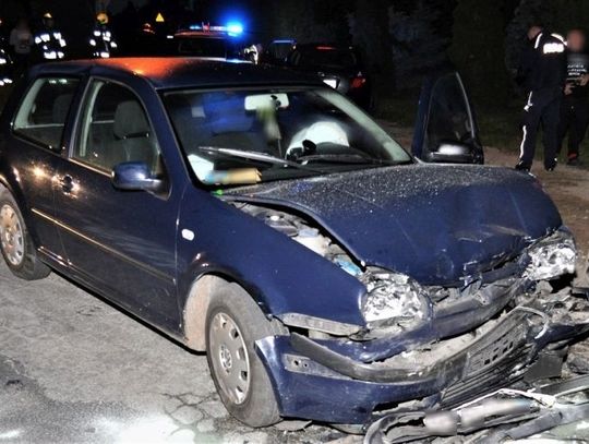 NIETRZEŹWY 63-LATEK SPOWODOWAŁ WYPADEK