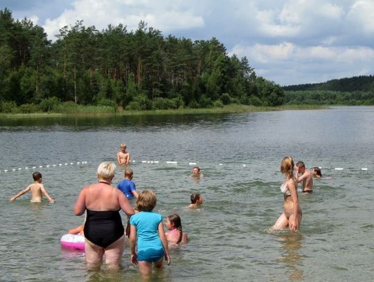 Nietypowa lekcja i… kąpiel w jeziorze