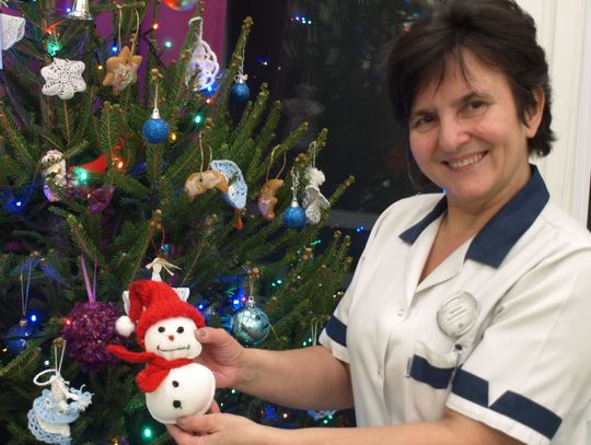 Nigdzie nie ma takich Świąt jak tam... Cały personel świętuje z pacjentami