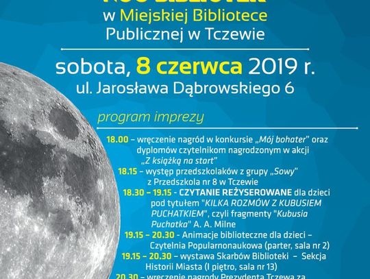 Noc Bibliotek w Tczewie. 