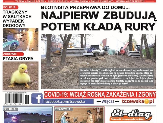 Noworoczy numer Gazety Tczewskiej już w sprzedaży! Najnowsze wiadomości z Tczewa i gmin naszego powiatu w Twoim kiosku. Co w środku?