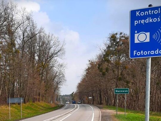 Nowy fotoradar w Waćmierku. Wkrótce także w Miradowie!