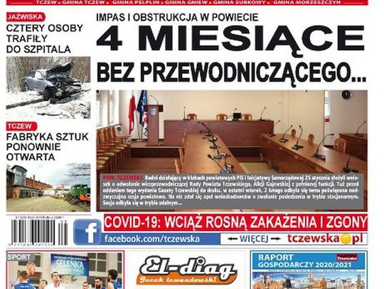 Nowy numer Gazety Tczewskiej już w sprzedaży. Aktualności z Tczewa i okolic naszego powiatu już w Twoim kiosku. Co w środku?