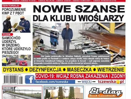 Nowy numer Gazety Tczewskiej już w sprzedaży. Najświeższe informacje z Tczewa i okolic naszego powiatu już w Twoim kiosku. Co w środku?