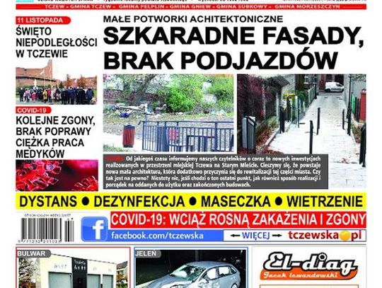 Nowy numer Gazety Tczewskiej już w sprzedaży. Najświeższe informacje z Tczewa oraz gmin naszego powiatu dostępne w Twoim kiosku. Co w środku?