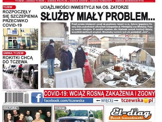 Nowy numer Gazety Tczewskiej już w sprzedaży. Najświeższe wiadomości  z Tczewa i gmin naszego powiatu są dostępne w Twoim kiosku. O czym piszemy w tym tygodniu?