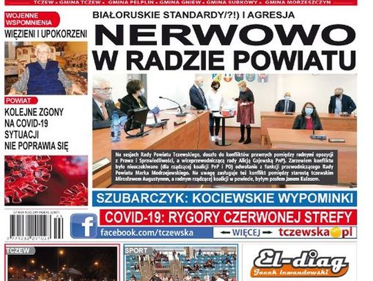 Nowy numer Gazety Tczewskiej już w sprzedaży!!! Najświeższe wiadomości z Tczewa oraz gmin naszego powiatu. Co w nim?