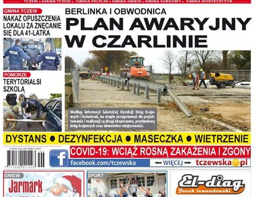 Nowy numer Gazety Tczewskiej już w sprzedaży. Świeże wiadomości z naszego miasta i gmin powiatu. O czym piszemy?