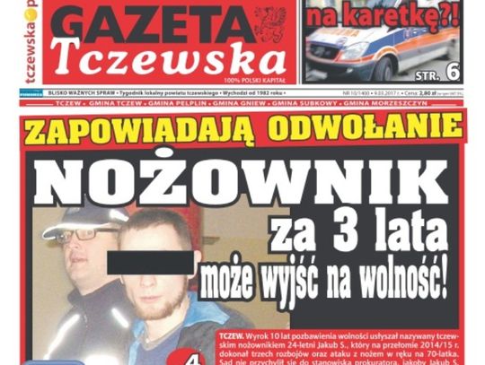 Nożownik już za 3 lata na wolności? Prokuratura zapowiedziała odwołanie od wyroku!