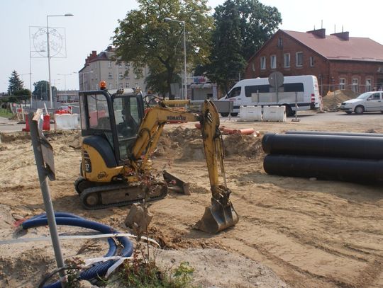 Od wtorku nowa organizacja ruchu przy dworcu w Tczewie. Skrzyżowanie całkowicie zamknięte dla ruchu publicznego